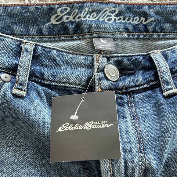 Eddie Bauer Jean skirt. Size 8 - Picture 4 of 4